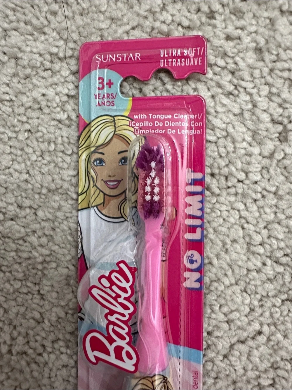 Barbie Kids Toothbrushes Pack - Pink - Bundle of 5